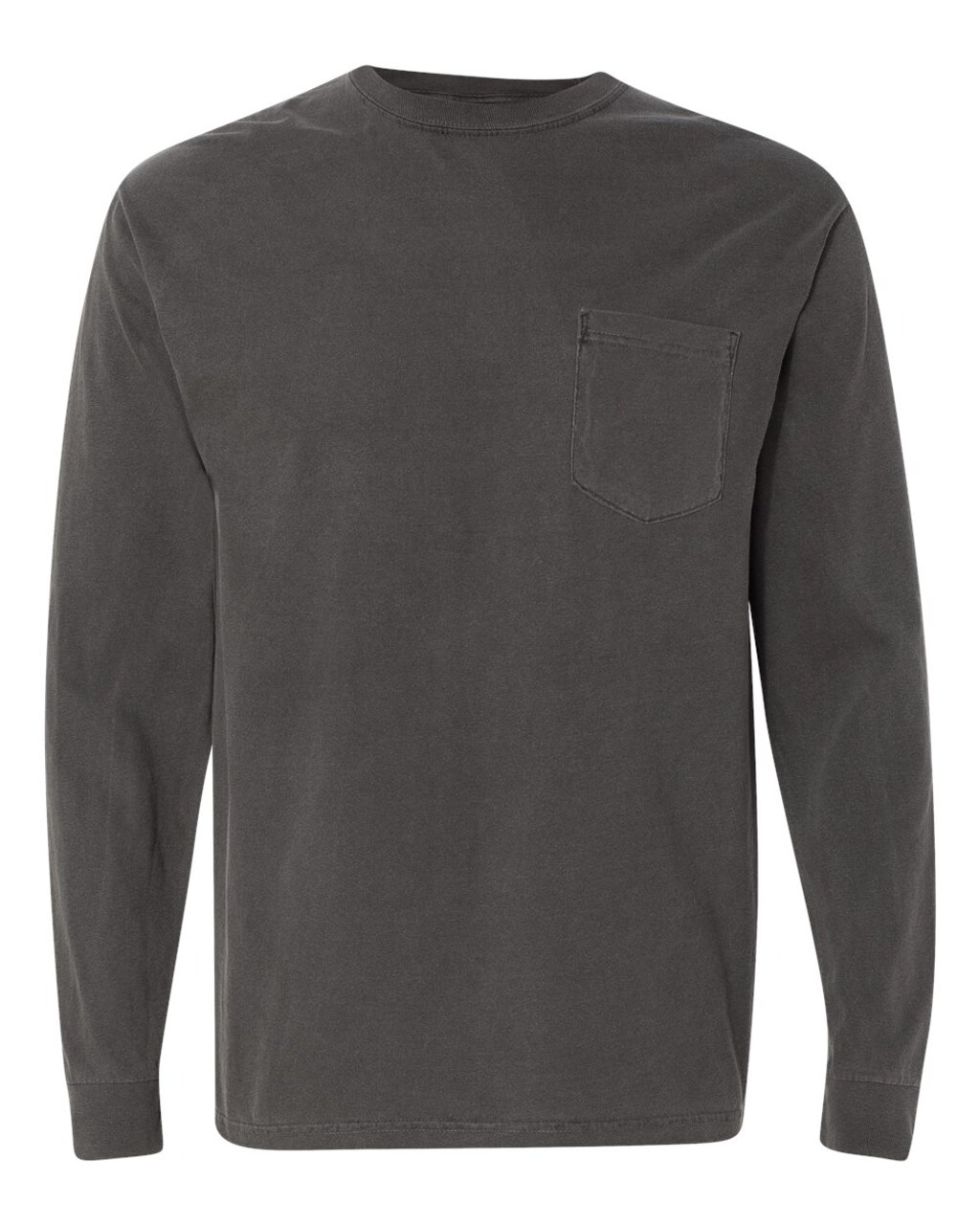 Comfort Colors® Garment Dyed Heavyweight Long Sleeve Pocket T-Shirt